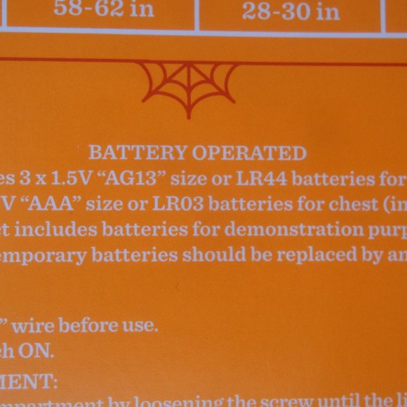 Hyde & Eek! Skeletal Dragon Costume that lights up and has sound Unisex … - Picture 6 of 10